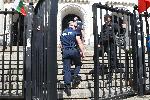 София - Евакуация на Съдебната палата