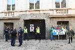 София - Протест пред Съдебната палата