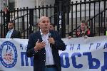 София - протест "Правосъдие без каскет"
