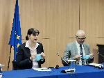 София - Пресконференция на Лаура Кьовеши