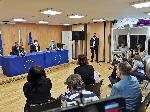 София - Пресконференция на Лаура Кьовеши