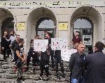 София - Протест спортно министерство - Стъки