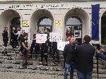 София - Протест спортно министерство - Стъки