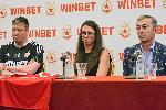 София - Пресконференция на WINBET и ЦСКА