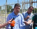Говорителят на НАП Росен Бъчваров на ГКПП “Капитан Андреево“