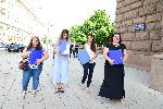 София - Протест в подкрепа на изграждането на Национална детска болница
