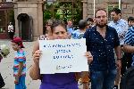 София - Протест в подкрепа на изграждането на Национална детска болница
