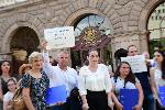 София - Протест в подкрепа на изграждането на Национална детска болница