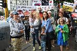 Собственици на имоти в замразен строеж на „Нове Хоумс излязоха на протест пред ДНСК