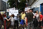 София - Протест пред ДНСК