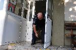 Бургас - Протест пред полицията в Поморие