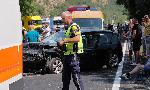 Кресненско дефиле – Катастрофа с два автомобила