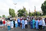 Продължават протестите пред Пирогов
