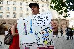 София - Протест пред президентството