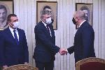 Румен Радев започна консултации с парламентарната група на „Движение за права и свободи“