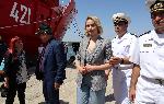 Мария Бакалова стана кръстница на изследователски кораб във Варна