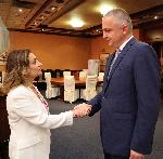 На посещение във Варна е посланикът на Италия