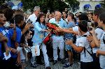 Плевен - Посрещане на олимпийските шампиони Ивет Горанова и Стойка Кръстева