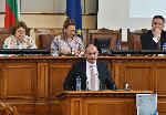 СОФИЯ - Заседание на Парламента за гласуване на правителство на ИТН