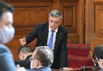 СОФИЯ - Заседание на Парламента за гласуване на правителство на ИТН