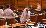 СОФИЯ - Заседание на Парламента за гласуване на правителство на ИТН