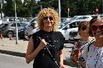 СОФИЯ - Летище София - Посрещане на олимпийските ни шампионки от ансамбъла по художествена гимнастика