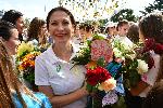 СОФИЯ - Летище София - Посрещане на олимпийските ни шампионки от ансамбъла по художествена гимнастика