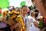 СОФИЯ - Летище София - Посрещане на олимпийските ни шампионки от ансамбъла по художествена гимнастика