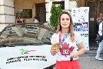 Федерацията по карате награди с автомобил Ивет Горанова