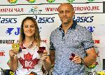 София - Награждаване на олимпийската шампионка по карате Ивет Горанова