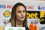 София - Награждаване на олимпийската шампионка по карате Ивет Горанова