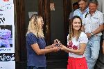 София - Награждаване на олимпийската шампионка по карате Ивет Горанова