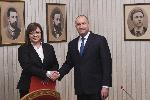 София - Президентство - Връчване на трети проучвателен мандат на БСП