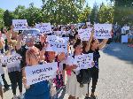 Варна - Протест срещу ограничителните мерки