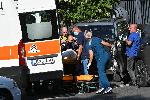 Два джипа се удариха пред входа на БНР, има пострадали