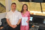 Бургас - Стефани Кирякова стана кръсница на кораб
