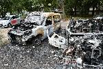 София - Изгорели автомобили