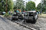 София - Изгорели автомобили