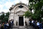 София-Съединението пред костницата на Батрнберг