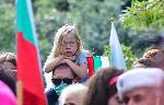 София-Съединението пред костницата на Батрнберг