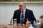 София - Румен Радев на среща с ЦИК