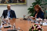 София - Румен Радев на среща с ЦИК