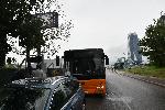 София - Инцидент - Автобус удари паркирани автомобили