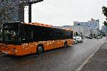 София - Инцидент - Автобус удари паркирани автомобили