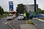 София - Инцидент - Автобус удари паркирани автомобили