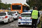 София - Инцидент - Автобус удари паркирани автомобили