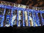 София - Народна библиотека -  букви' 3D Mapping на и поетическа антология