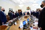 Първо заседание на новото служебно правителство