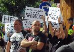 БУРГАС - Протест на ресторантьори `Свобода за бизнеса`