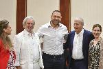 Александър Томов представи кандидатурата си за президент, Кубрат Пулев присъства на събитието